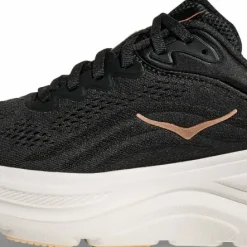 Hoka Women's Bondi 9 Black/Rose Gold