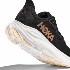 Hoka Women's Clifton 10 Black/Rose Gold