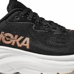 Hoka Women's Clifton 10 Black/Rose Gold