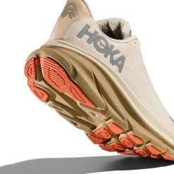 Hoka Women's Clifton 9 GORE-TEX Eggshell / Khaki