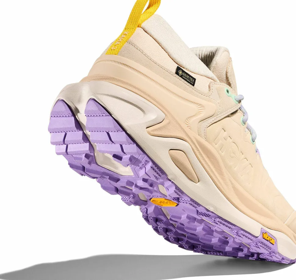 Hoka Women's Kaha 3 Low GORE-TEX Vanilla/Mint Fluorite