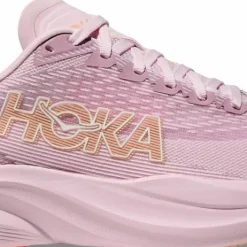Hoka Women's Mach 7 Lilac Cream/Tangerine Glow