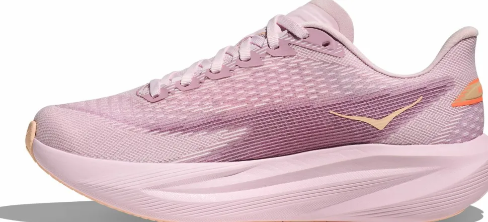 Hoka Women's Mach 7 Lilac Cream/Tangerine Glow