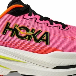 Hoka Women's Mach X 3 Neon Rose/Neon Tangerine