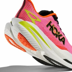 Hoka Women's Mach X 3 Neon Rose/Neon Tangerine