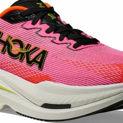 Hoka Women's Mach X 3 Neon Rose/Neon Tangerine