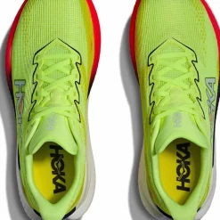 Hoka Women's Mach X 3 Neon Yuzu/Squid Ink