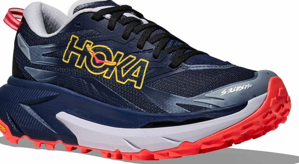 Hoka Women's Mafate 5 Midnight Blue/Starlight Glow