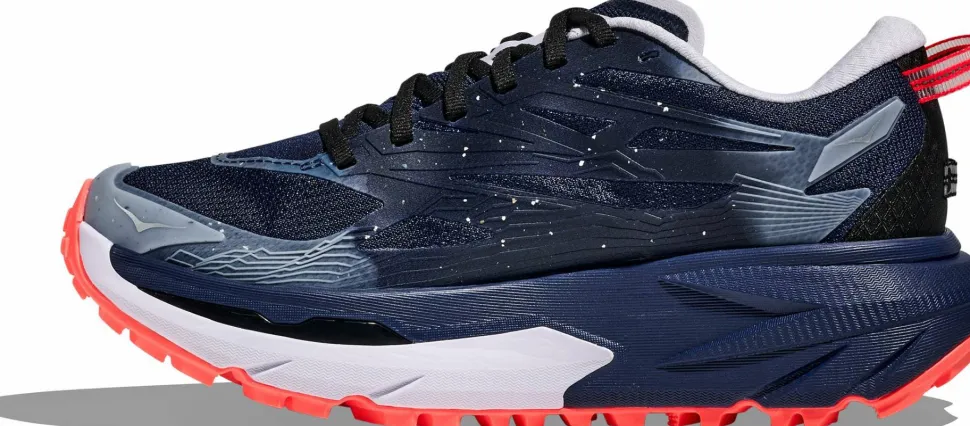 Hoka Women's Mafate 5 Midnight Blue/Starlight Glow