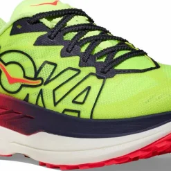 Hoka Women's Rocket X Trail Neon Yuzu/Neon Flame