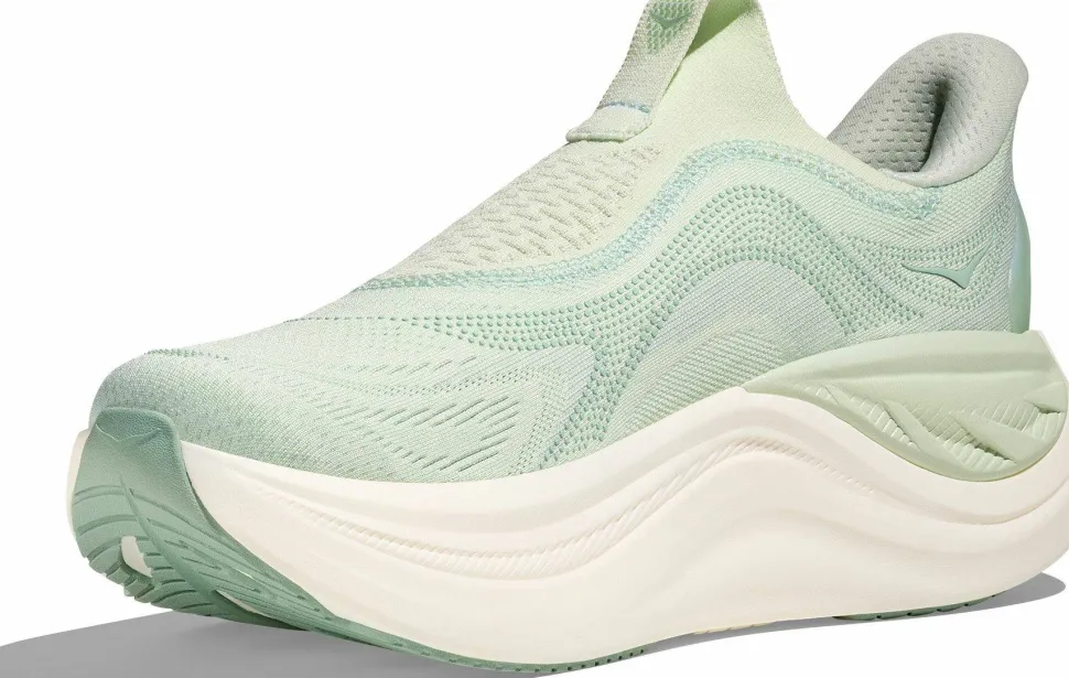 Hoka Women's Skyward Laceless Sea Glass/Sage