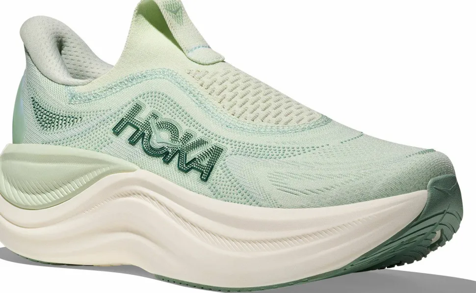 Hoka Women's Skyward Laceless Sea Glass/Sage