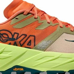 Hoka Women's Speedgoat 7 Persimmon/Neon Yuzu
