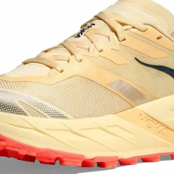 Hoka Women's Speedgoat 7 Vintage Yellow/Neon Flame