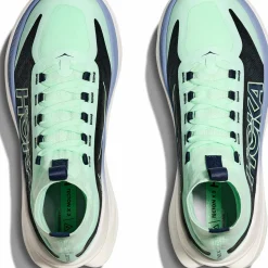 Hoka Women's Tecton X 3 Mint Fluorite/ Varsity Navy