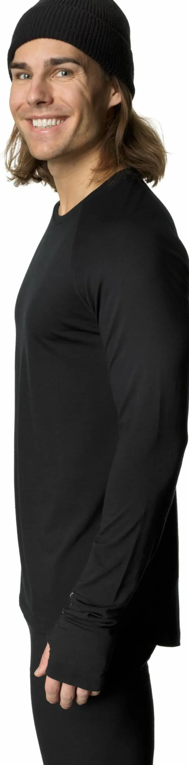 Houdini Men's Desoli Light Crew True Black