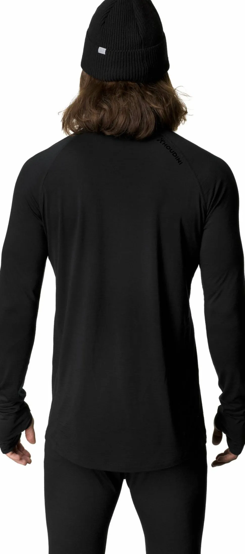 Houdini Men's Desoli Light Crew True Black