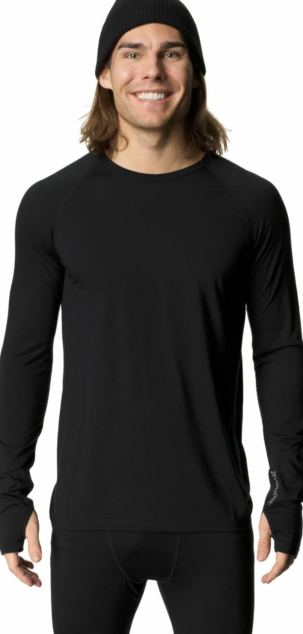 Houdini Men's Desoli Light Crew True Black