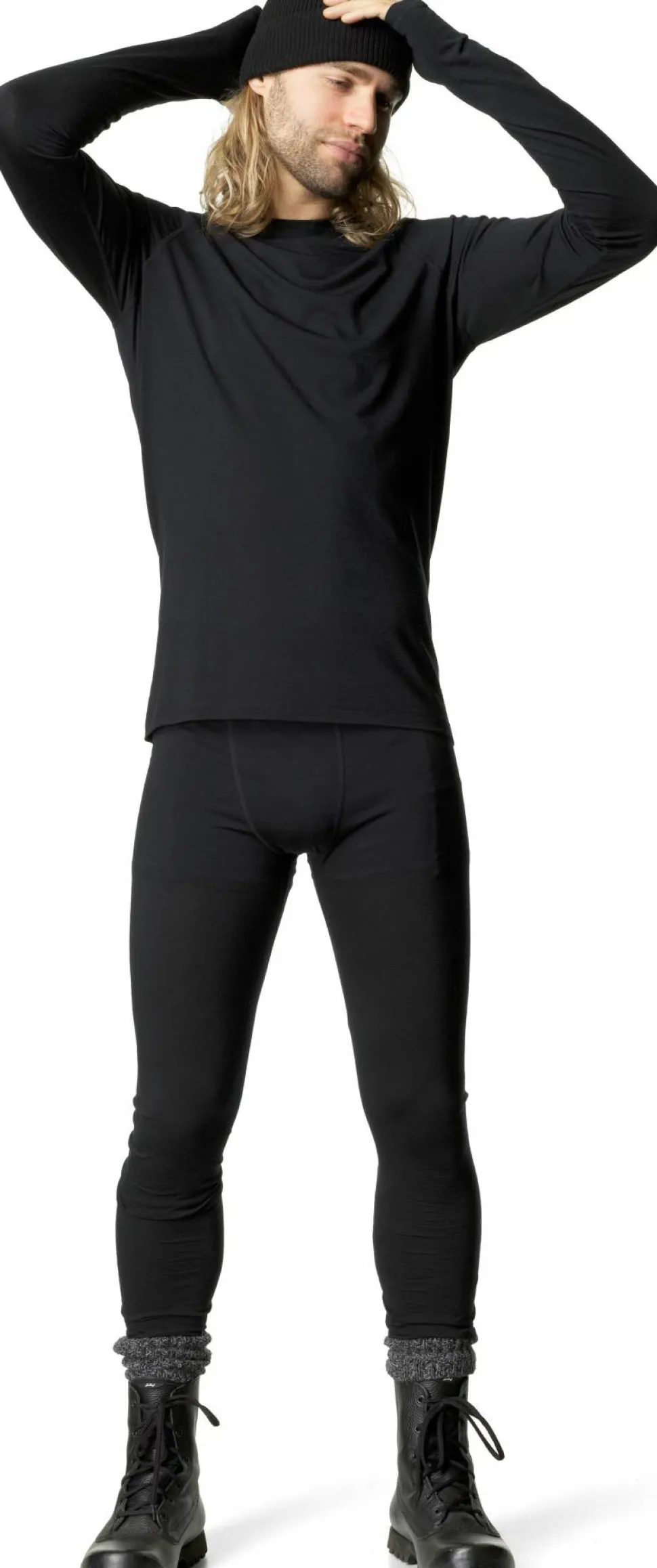Houdini Men's Desoli Light Crew True Black