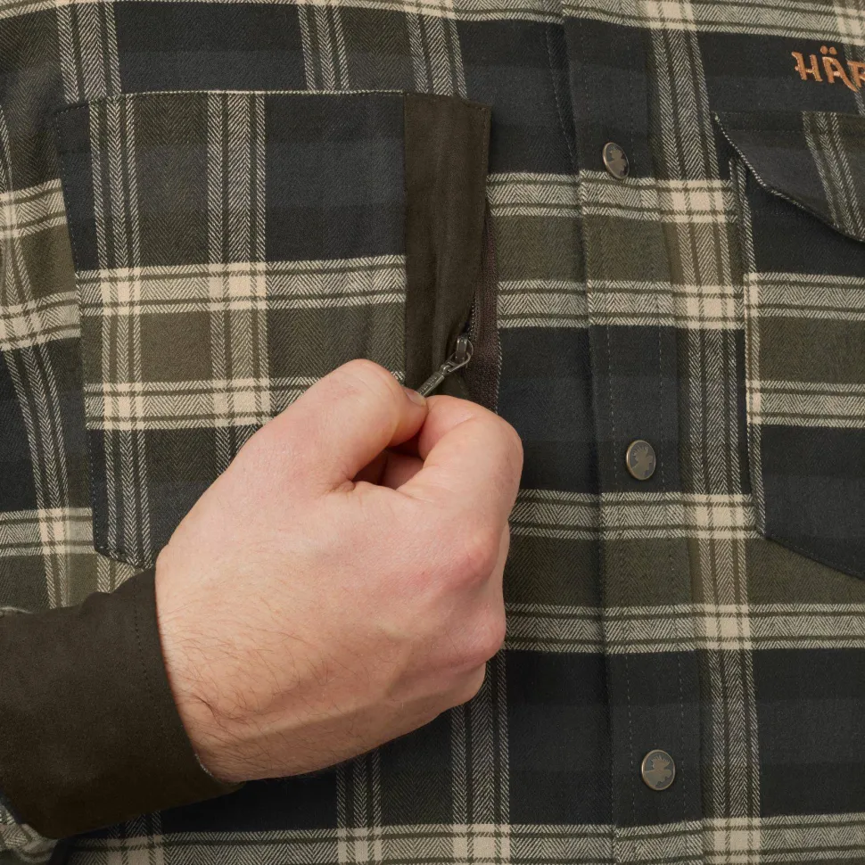 Härkila Men's Aivak Long Sleeve Shirt Olive
