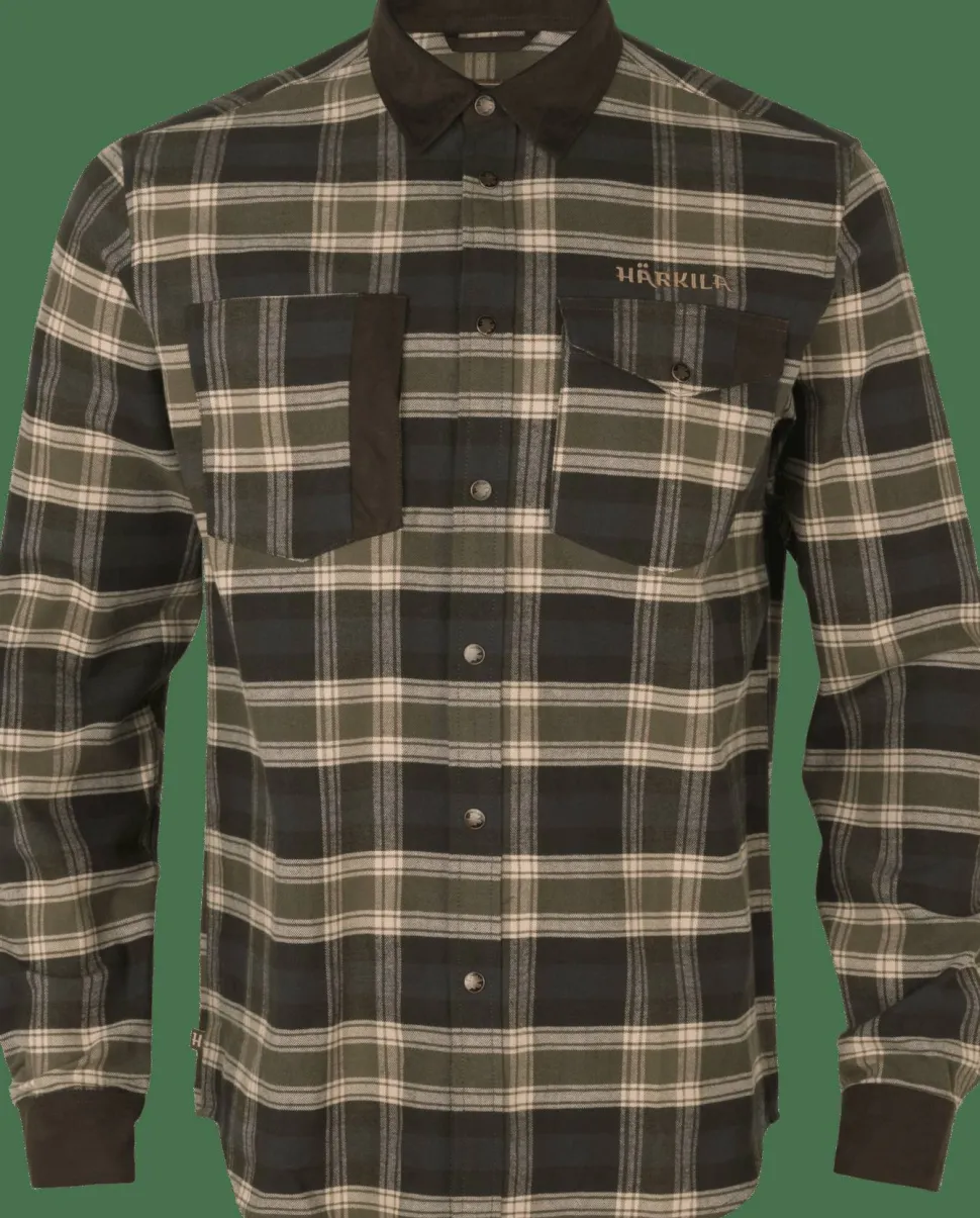 Härkila Men's Aivak Long Sleeve Shirt Olive