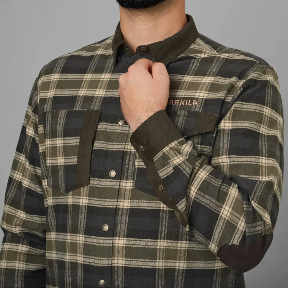 Härkila Men's Aivak Long Sleeve Shirt Olive