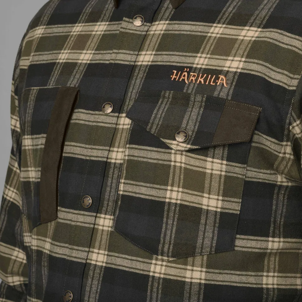 Härkila Men's Aivak Long Sleeve Shirt Olive