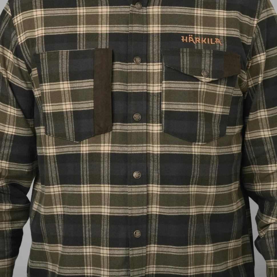 Härkila Men's Aivak Long Sleeve Shirt Olive