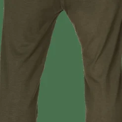 Härkila Men's Base Warm Long Johns Willow Green/Shadow Brown