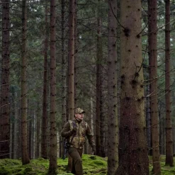Härkila Men's Deer Stalker Camo Reversible Packable Waistcoat Willow Green/Axis MSP Forest