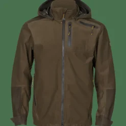 Härkila Men's Forest Hunter Gore-Tex Jacket Hunting Green/Shadow Brown