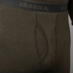 Härkila Men's Härkila Base All Season Long Johns Shadow Brown