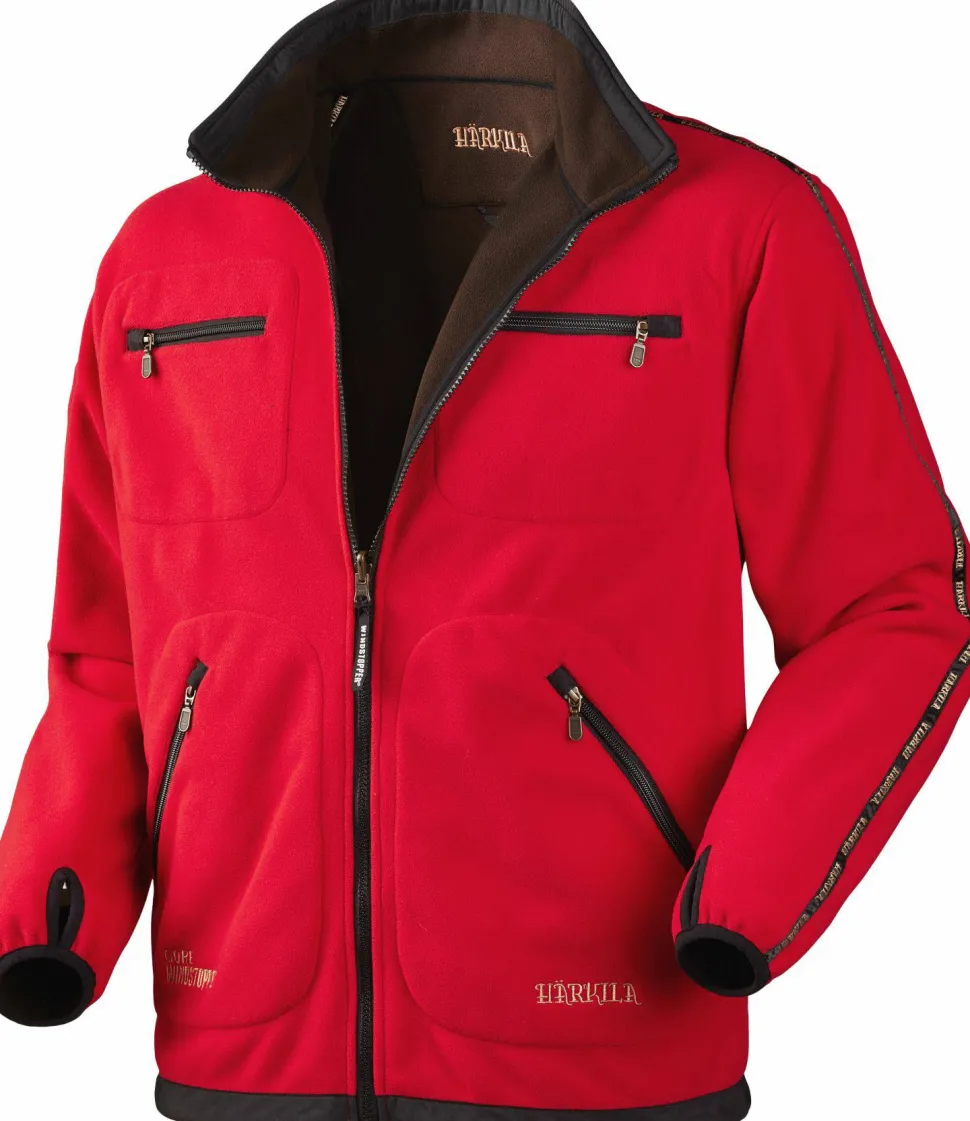 Härkila Men's Kamko Fleece Brown/Red