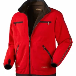 Härkila Men's Kamko Fleece Brown/Red