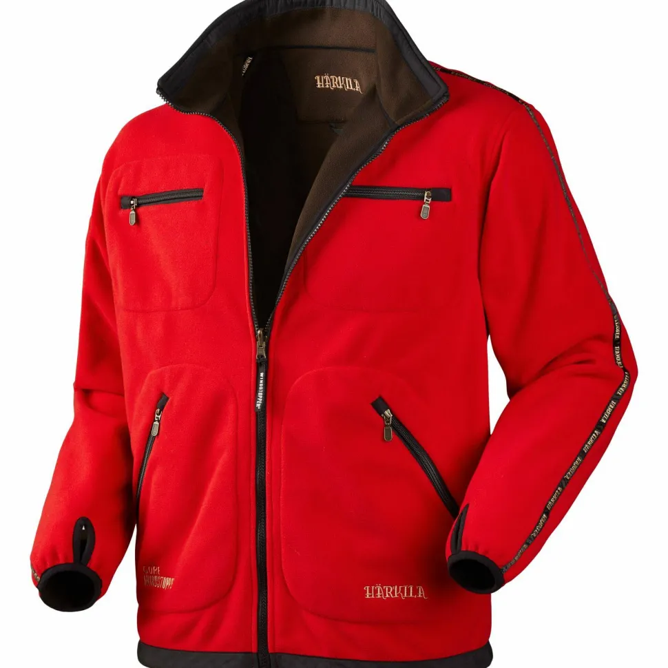 Härkila Men's Kamko Fleece Brown/Red