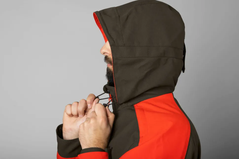 Härkila Men's Pro Hunter Dog Keeper GORE-TEX Jacket Willow Green/Orange