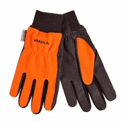 Härkila Men's Wildboar Pro Shooter Blaze Wsp Gloves Orange Blaze/brown