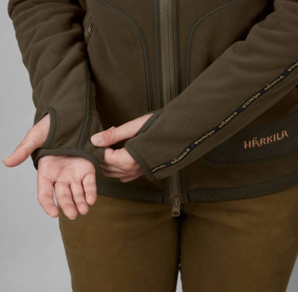 Härkila Women's Kamko Fleece Brown/Red