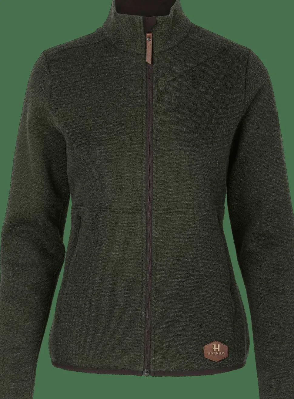 Härkila Women's Metso Full Zip Willow Green