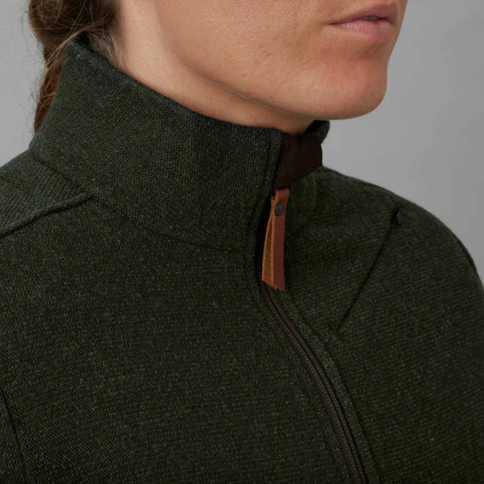 Härkila Women's Metso Full Zip Willow Green