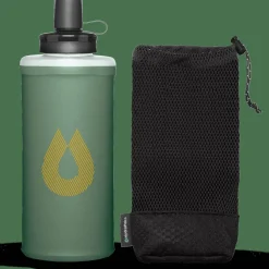 Hydrapak Packflask Kit 500ml Sage Green