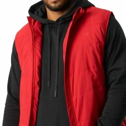 ICANIWILL Men's Training Club Vest Red