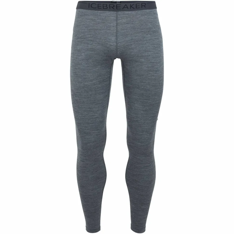 Icebreaker Men's 200 Oasis Leggings Gritstone Hthr