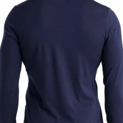 Icebreaker Men's 200 Oasis Long Sleeve Crewe Midnight Navy
