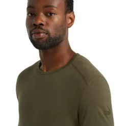 Icebreaker Men's 200 Oasis Long Sleeve Crewe Loden