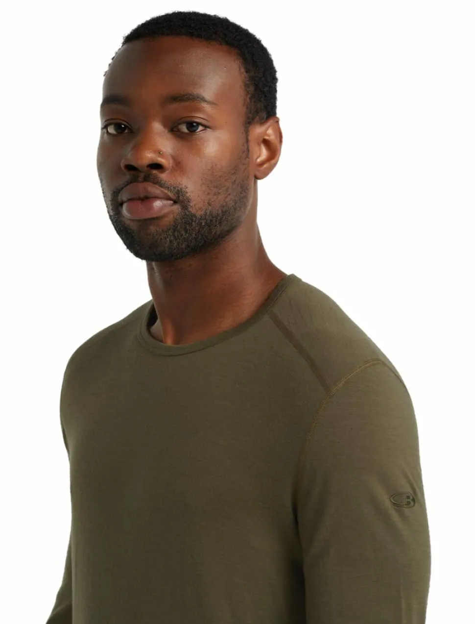 Icebreaker Men's 200 Oasis Long Sleeve Crewe Loden