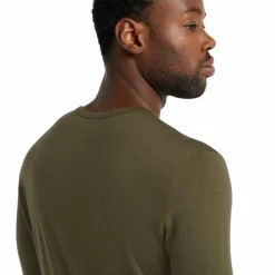 Icebreaker Men's 200 Oasis Long Sleeve Crewe Loden