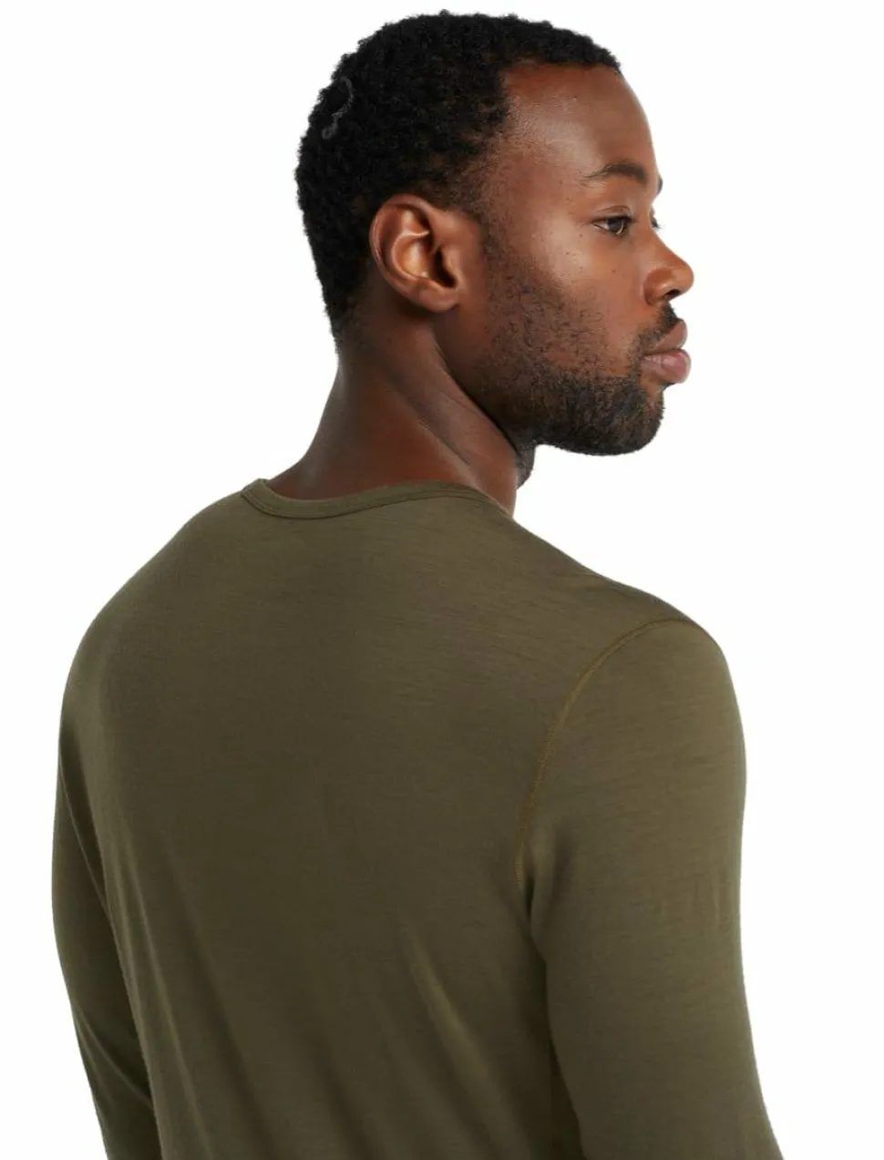 Icebreaker Men's 200 Oasis Long Sleeve Crewe Loden