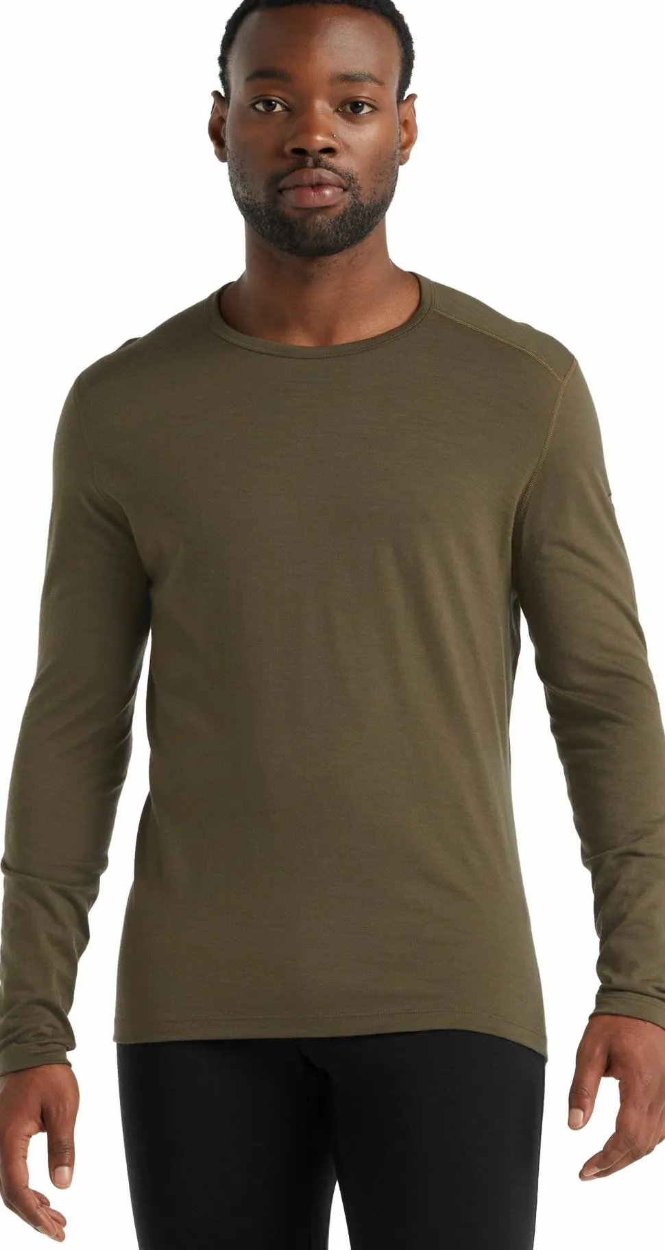 Icebreaker Men's 200 Oasis Long Sleeve Crewe Loden