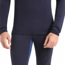 Icebreaker Men's 260 Tech Longsleeve Half Zip Midnight Navy